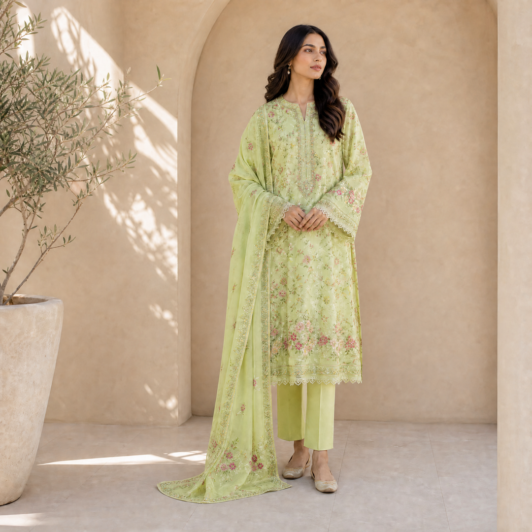 Embroidered 3-Piece Collection