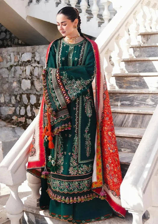 PREMIUM EMBROIDERED 3PC COTTON SUIT
